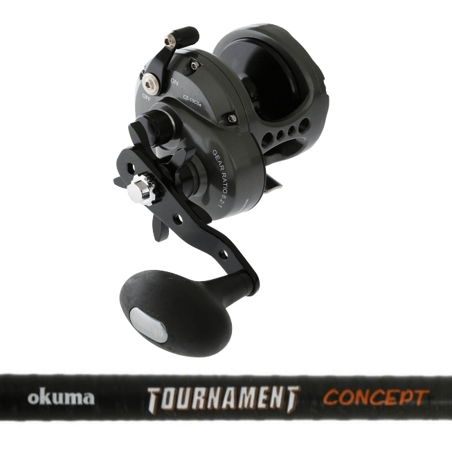 Fish City Hamilton – Okuma Cortez CZ10CS & Tournament Concept TCFJC531  Overhead Jig Combo
