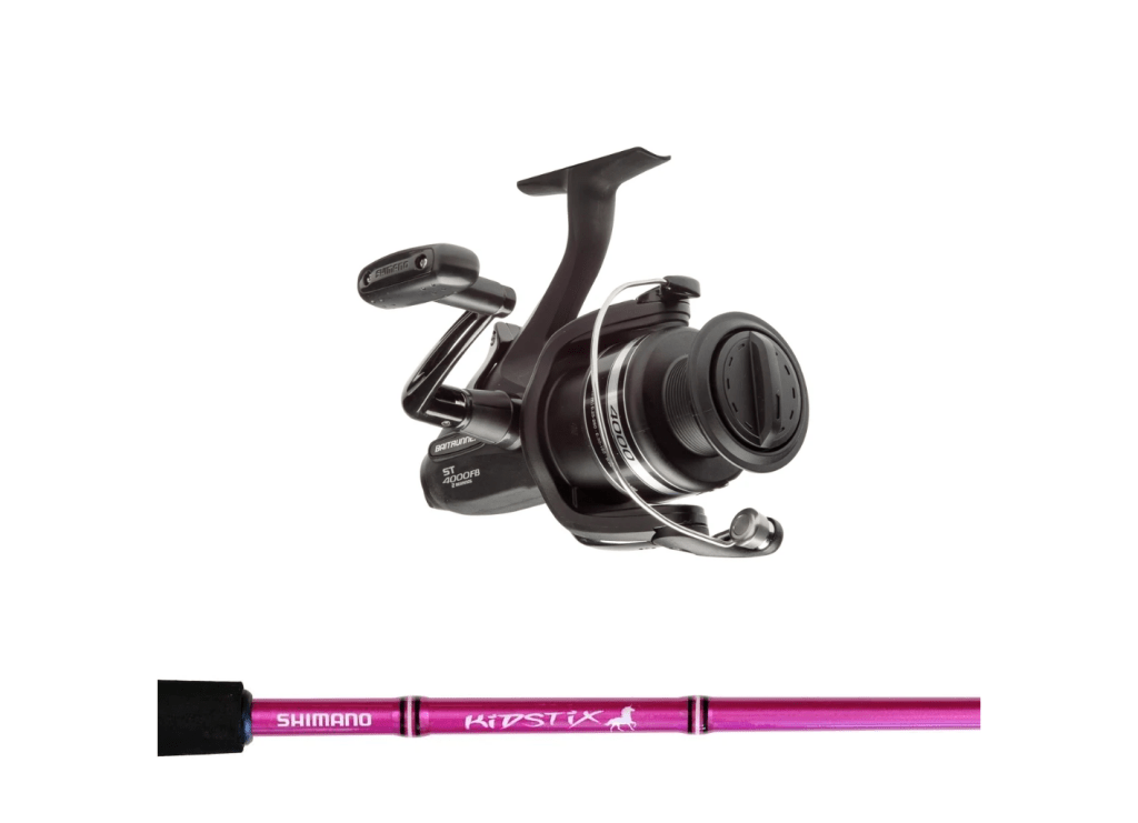 Fish City Hamilton – Shimano Baitrunner ST4000 & Kidstix Pink 5'5 4-6kg  Kids Combo