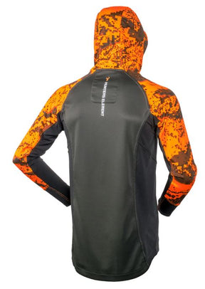 Hunters Element Vantage Hoodie - Desolve Fire/Veil - Fish City Hamilton - S - 