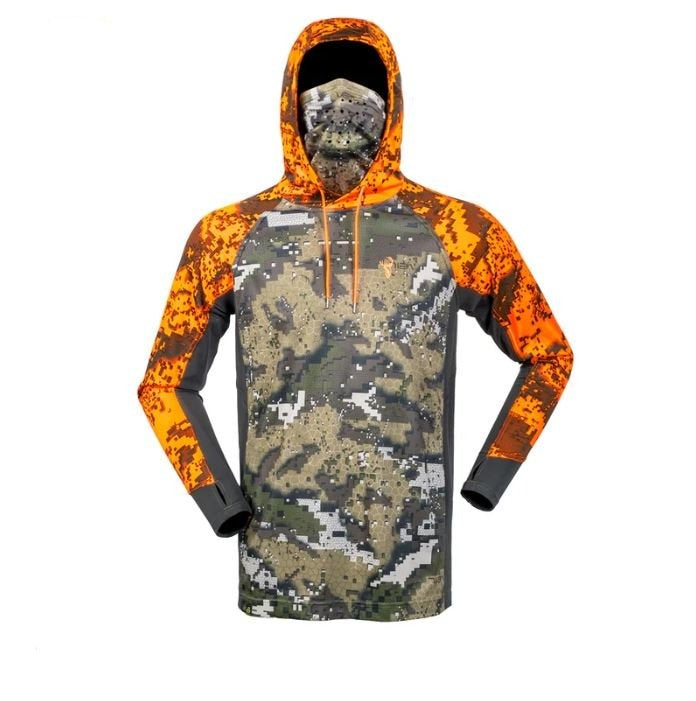 Hunters Element Vantage Hoodie - Desolve Fire/Veil - Fish City Hamilton - S - 