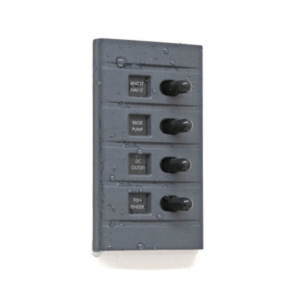 Connex Switch Panels - Fish City Hamilton - 4 Switch Panel -