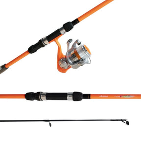 Vibe Combo Rod & Reel: Orange