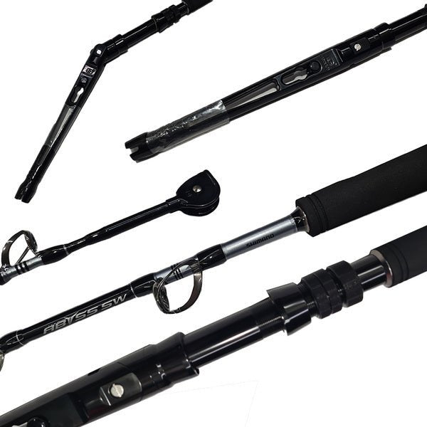 Fish City Hamilton – Shimano Abyss SW 5'6 2pce 50LB R/T Adjustable Butt  Game Rod